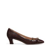 Valentino Garavani Bowow Pump med Klack Brown, Dam