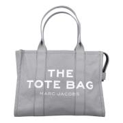 Marc Jacobs Varggrå Canvas Toteväska Gray, Dam