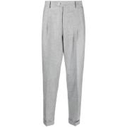 Brunello Cucinelli Grå Byxor Elegant Stil Gray, Herr