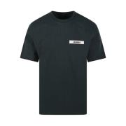 Jacquemus Mörkgrön Gros Grain T-shirt Green, Herr