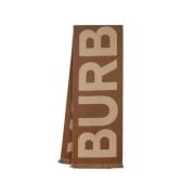 Burberry Beige Ull Check Scarf Brown, Unisex