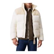 Calvin Klein Jeans Herr Sherpa Insats Pufferjacka White, Herr