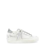 Crime London Vita Deluxe Häl Sneakers White, Dam