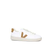 Veja Logo Sneakers Vit Kamel Polyuretan White, Herr