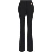 Roberto Cavalli Flare Trousers Black, Dam