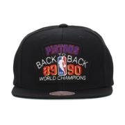 Mitchell & Ness Detroit Pistons NBA Mästare Snapback Keps Black, Unise...