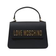 Love Moschino Polyuretan Handväska Dam Mellanstora Väskor Kollektion B...