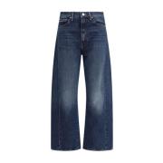 Mother Vida bomull ankel jeans Blue, Dam