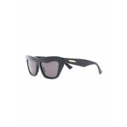 Bottega Veneta Bv1121S 001 Sunglasses Black, Unisex