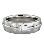 Tiffany & Co. Pre-owned Pre-owned Vitt guld ringar Gray, Dam