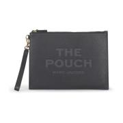 Marc Jacobs Svarta Plånböcker Stor Pouch Black, Dam