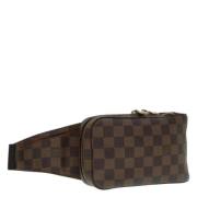 Louis Vuitton Vintage Pre-owned Canvas axelremsvskor Brown, Dam