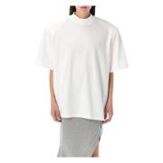 The Attico Stilig Kylie T-shirt för kvinnor White, Dam