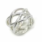 Tiffany & Co. Pre-owned Pre-owned Silver ringar Gray, Dam