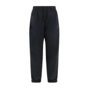 Alexander Wang Sweatpants i Joggerstil med Elastisk Midjeband Black, D...