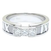 Tiffany & Co. Pre-owned Pre-owned Silver ringar Gray, Dam