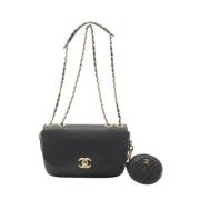 Chanel Vintage Pre-owned Laeder chanel-vskor Black, Dam