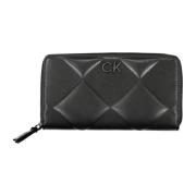 Calvin Klein Damplånbok Svart Rfid Dragkedja Black, Dam