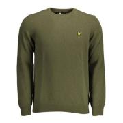 Lyle & Scott Grön Herrtröja Långärmad Green, Herr