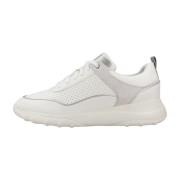 Geox D Alleniee Sneakers White, Dam