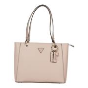 Guess Noelle Shopper Väska Pink, Dam