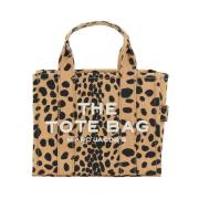 Marc Jacobs Leopard Print Crossbody Tote Bag Brown, Dam