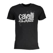 Cavalli Class Kortärmad Herr T-shirt Svart Black, Herr