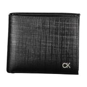 Calvin Klein Herr Plånbok Svart Rfid Logo Black, Herr