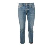 Tela Genova Bomull Elastan Jeans Blue, Herr