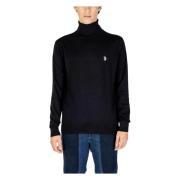 U.s. Polo Assn. Herr Tröja Höst/Vinter Kollektion Black, Herr