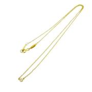 Tiffany & Co. Pre-owned Pre-owned Guld halsband Yellow, Dam