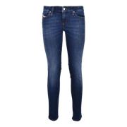 Diesel Stretch Skinny Denim Jeans Blue, Dam