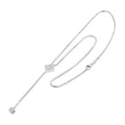 Chopard Pre-owned Pre-owned Vitt guld halsband Gray, Dam