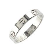 Cartier Vintage Pre-owned Silver ringar Gray, Dam