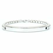 Tiffany & Co. Pre-owned Pre-owned Silver armband Gray, Dam