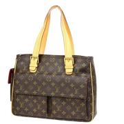 Louis Vuitton Vintage Pre-owned Canvas louis-vuitton-vskor Brown, Dam