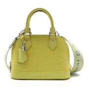 Louis Vuitton Vintage Pre-owned Laeder handvskor Yellow, Dam