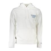 Tommy Hilfiger Hoodie Vit Långärmad Herr White, Herr