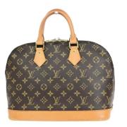 Louis Vuitton Vintage Pre-owned Canvas handvskor Brown, Dam