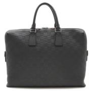 Louis Vuitton Vintage Pre-owned Laeder handvskor Black, Dam