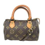 Louis Vuitton Vintage Pre-owned Canvas louis-vuitton-vskor Brown, Dam