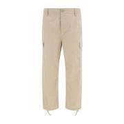 Kenzo Cargo arbetsbyxor med broderad logotyp Beige, Herr