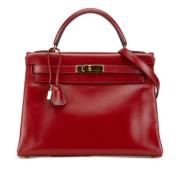 Hermès Vintage Pre-owned Laeder handvskor Red, Dam