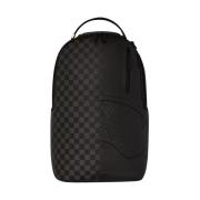 Sprayground Grå Rutig Dlxsv Ryggsäck Black, Unisex