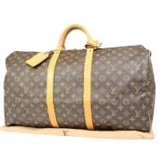 Louis Vuitton Vintage Pre-owned Canvas handvskor Brown, Dam