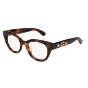 Gucci Stiliga Glasögon Gg0209O Brown, Unisex