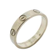 Cartier Vintage Pre-owned Vitt guld ringar Gray, Dam