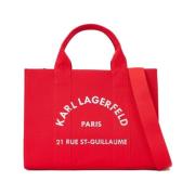 Karl Lagerfeld Tote Bags Red, Dam