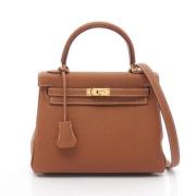 Hermès Vintage Pre-owned Laeder handvskor Brown, Dam