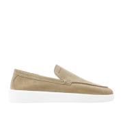 Nubikk Taupe Suede Stiliga Sneakers Green, Herr